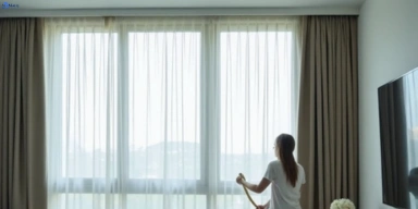 Delicate sheer drape cleaning curl-curl-nsw Matty Curtain Cleaning