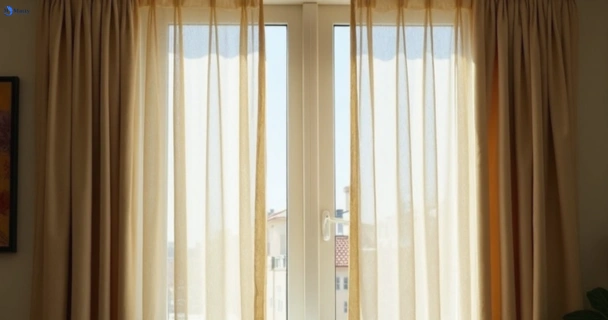 Dull dusty drapes in curl-curl-nsw before professional cleaning